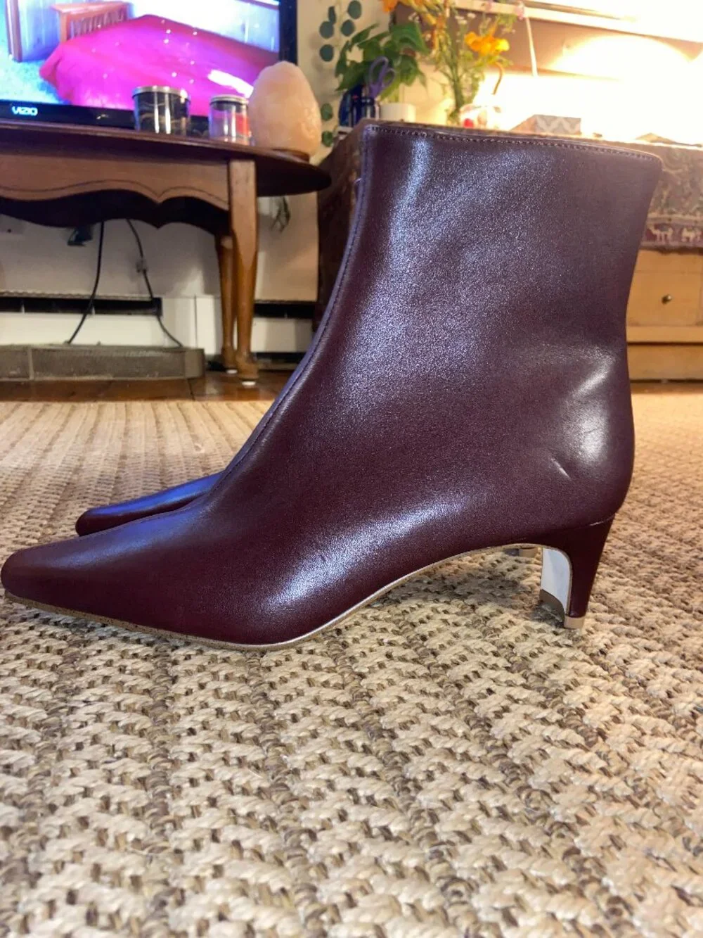 Steve Madden Boots delvie brown/red leather